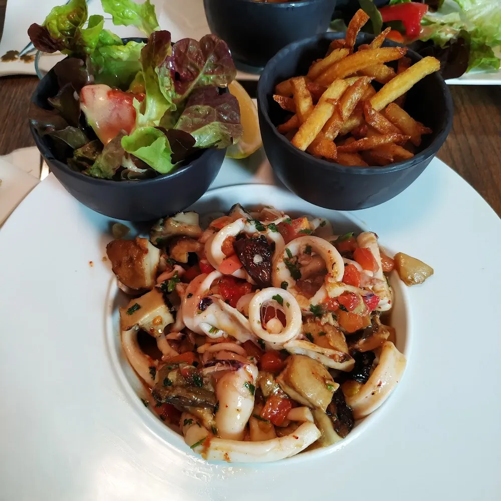 Encornets Aux Cèpes